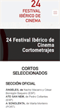 Mobile Screenshot of festivaldecine.com